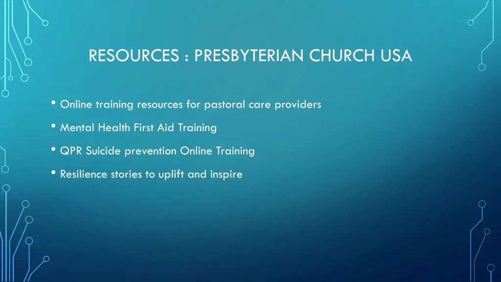 resources presbyterian church usa 1