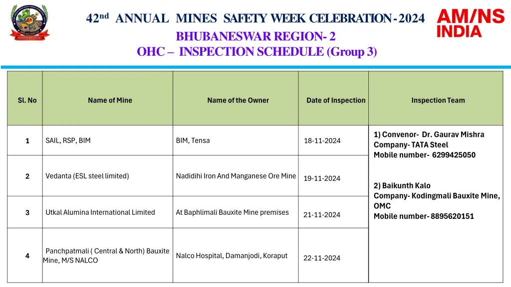 42 nd annual mines safety week celebration 2024 19