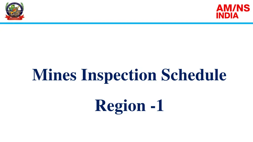 mines inspection schedule