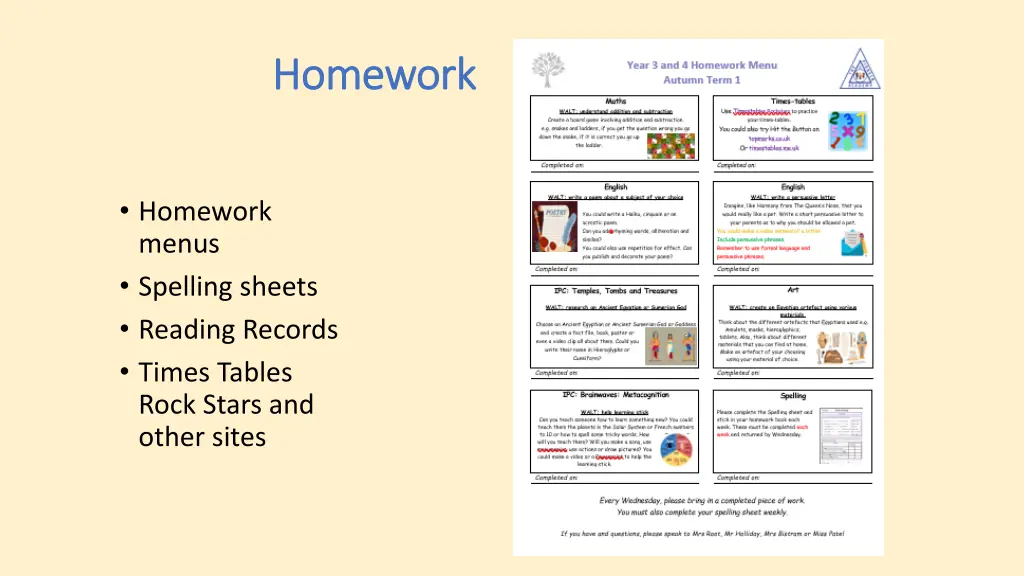 homework homework