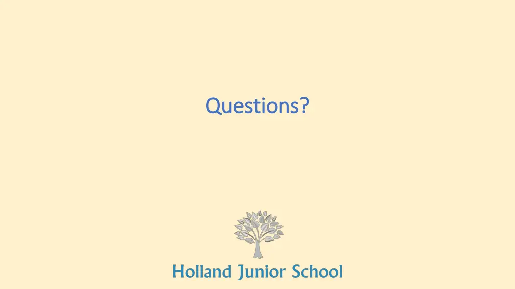 questions questions