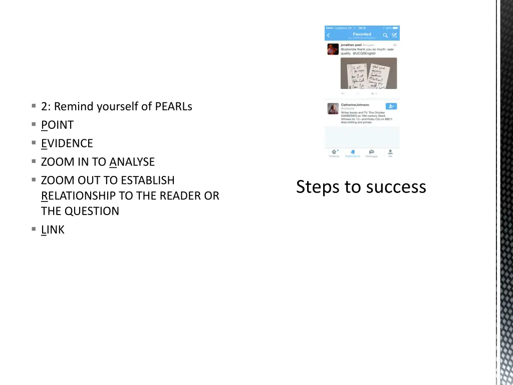 2 remind yourself of pearls point evidence zoom