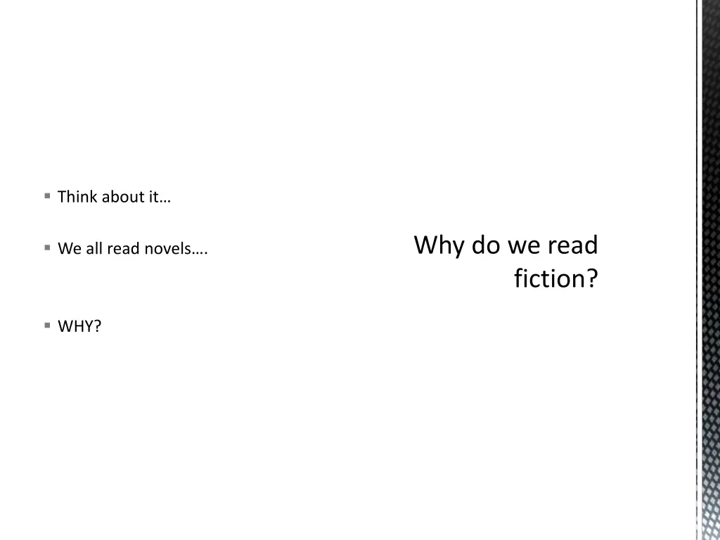 think about it