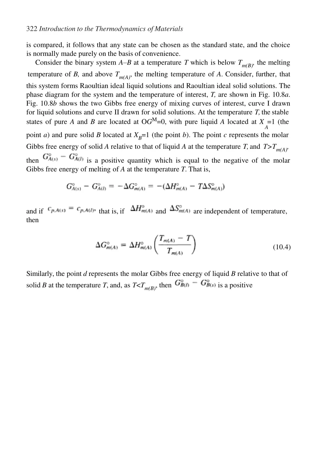322 introduction to the thermodynamics ofmaterials