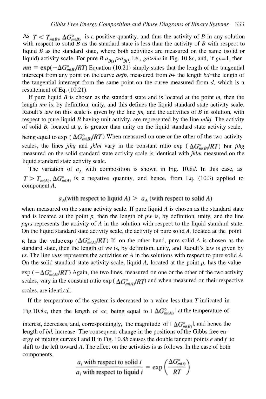 gibbs free energy composition and phase diagrams 11