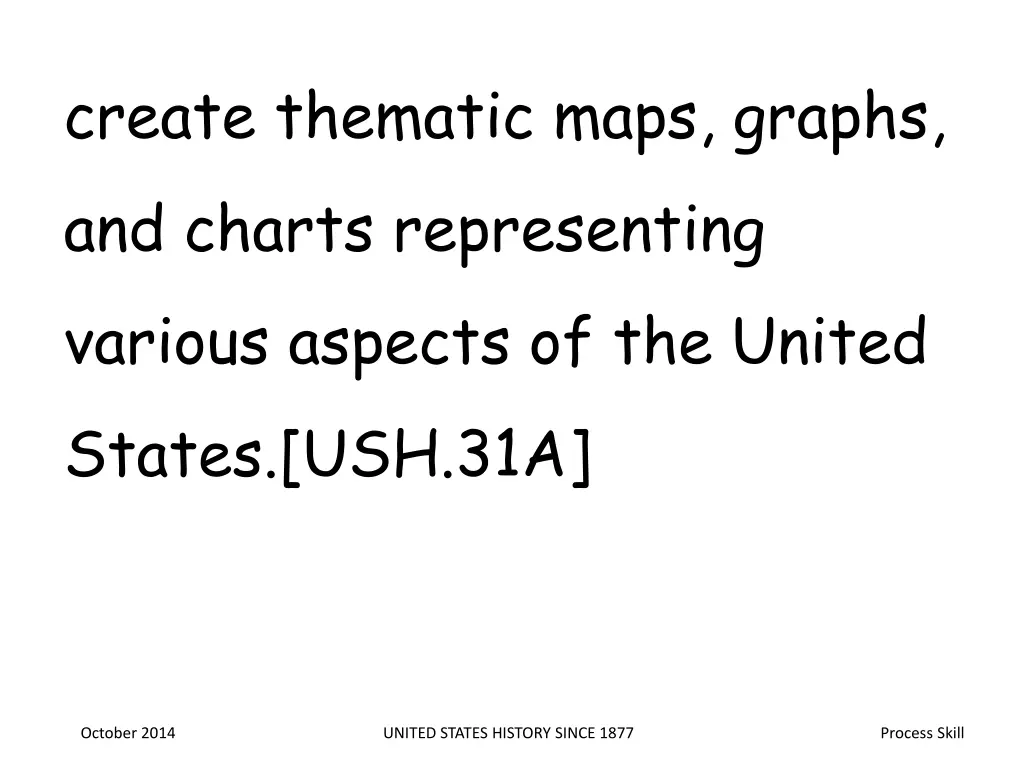 create thematic maps graphs and charts