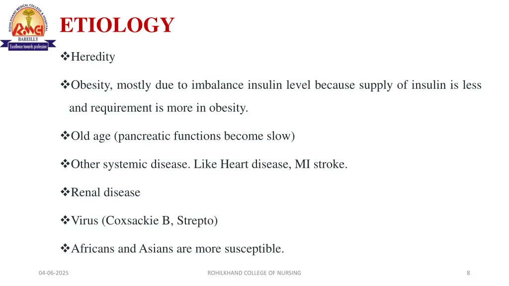 etiology
