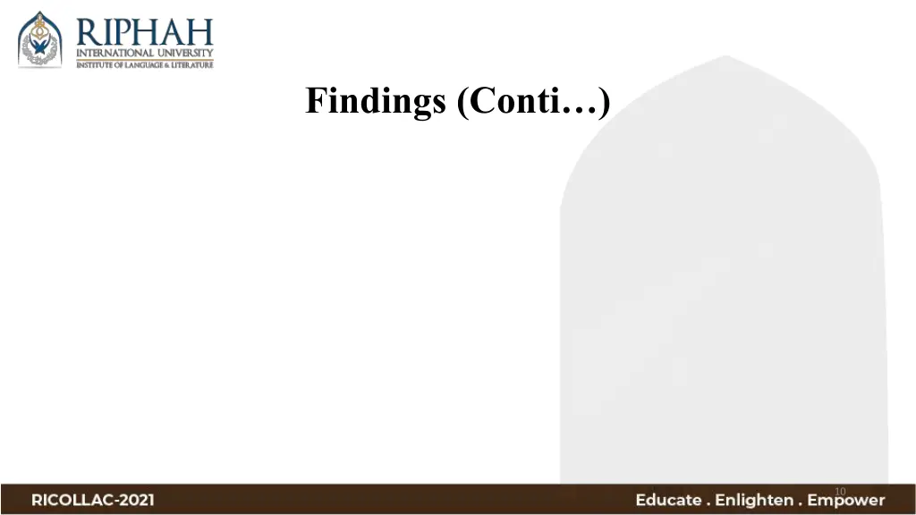 findings conti