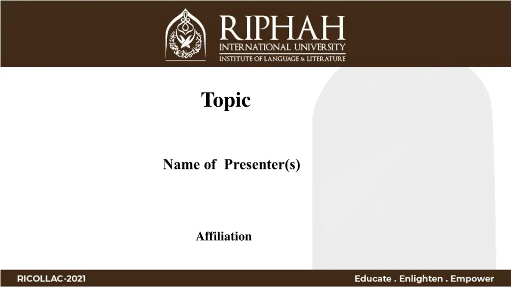 topic