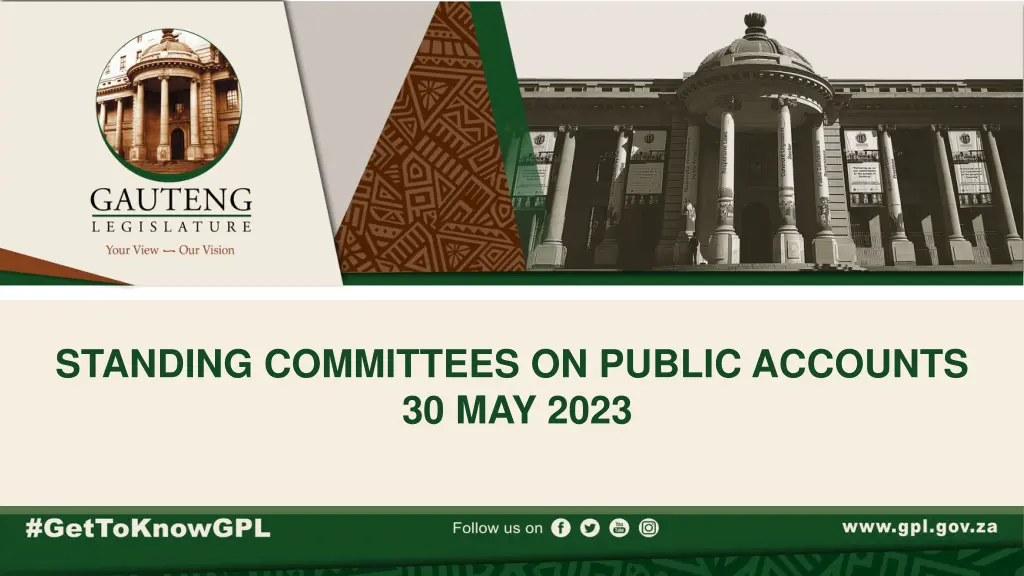 standing committees on public accounts 30 may 2023