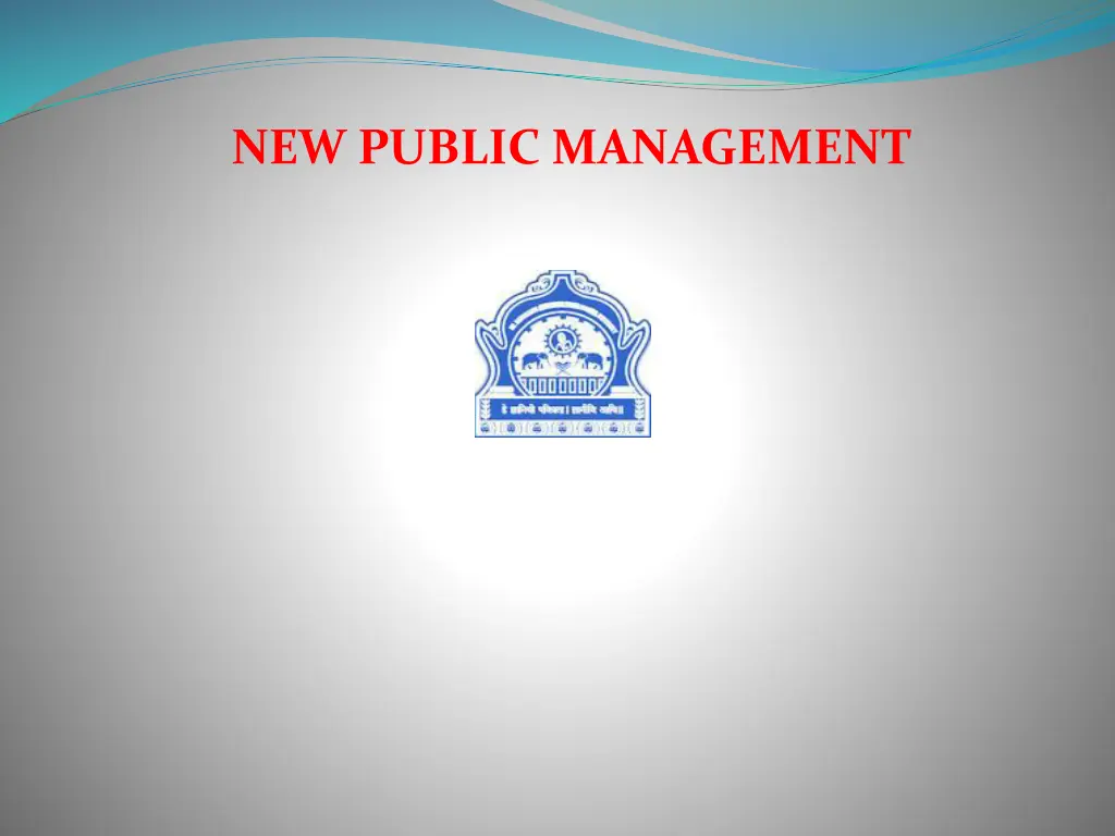 new public management