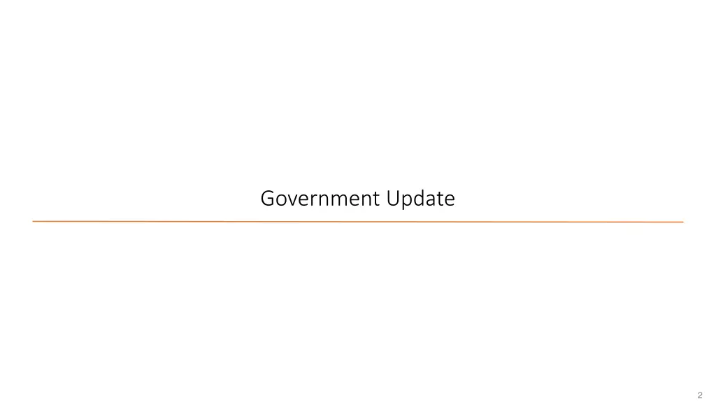government update