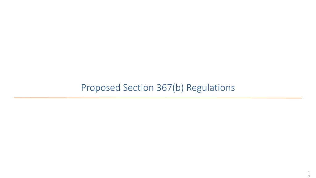 proposed section 367 b regulations