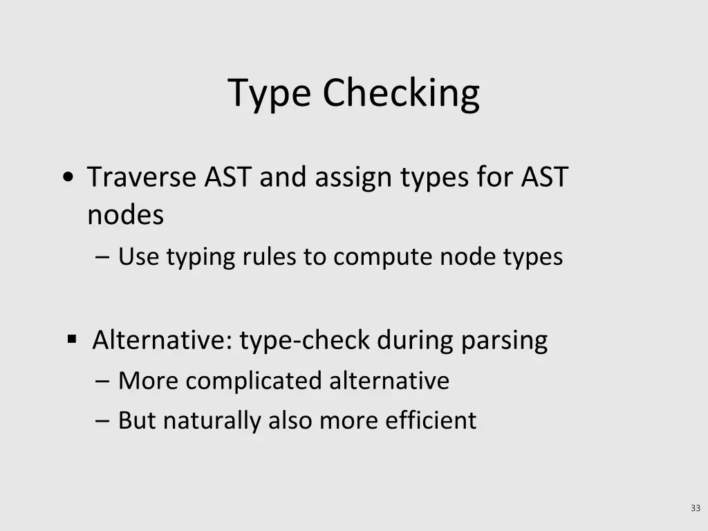 type checking 1