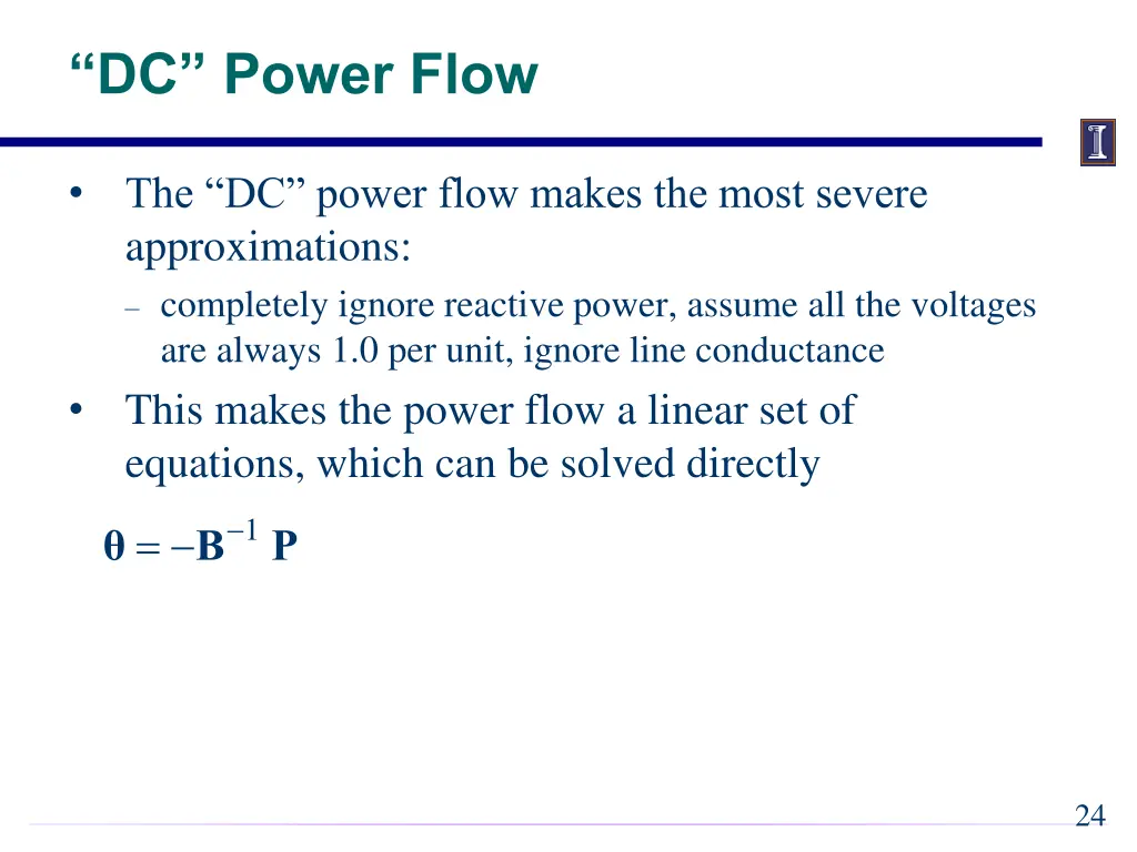 dc power flow