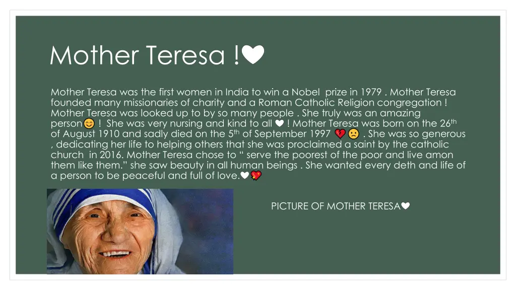 mother teresa