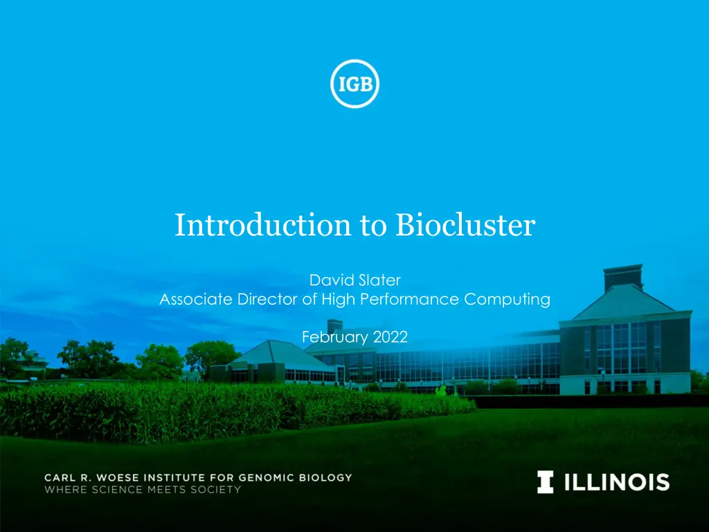 introduction to biocluster