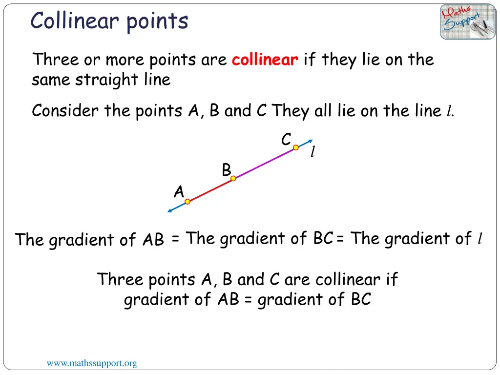 collinear points