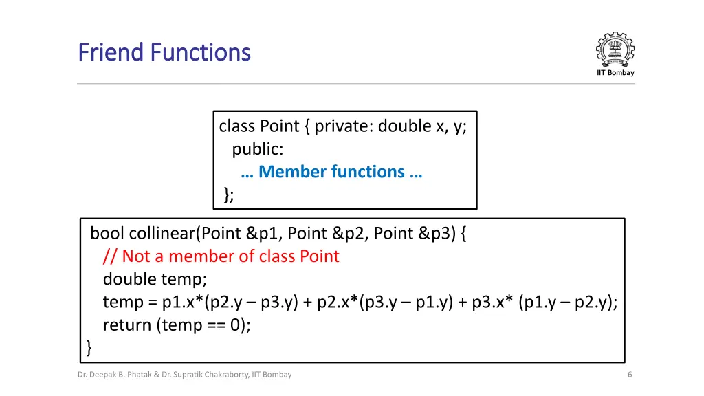 friend functions friend functions 1
