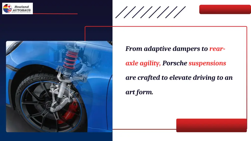 from adaptive dampers to rear