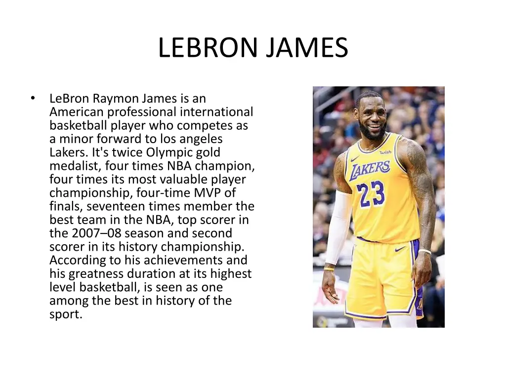 lebron james