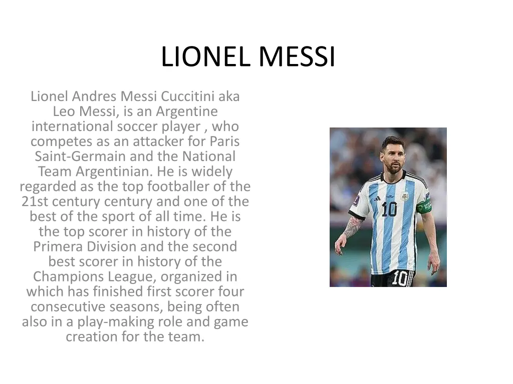 lionel messi