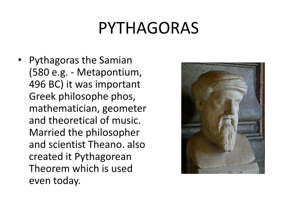 pythagoras