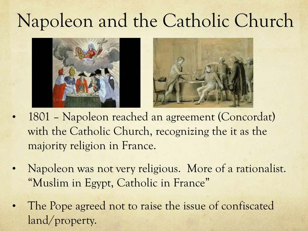 napoleon and the catholic church