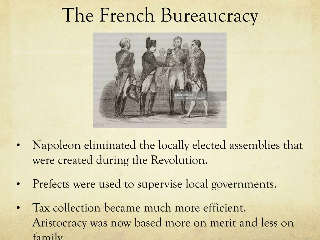 the french bureaucracy
