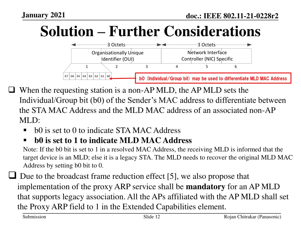 january 2021 solution further considerations