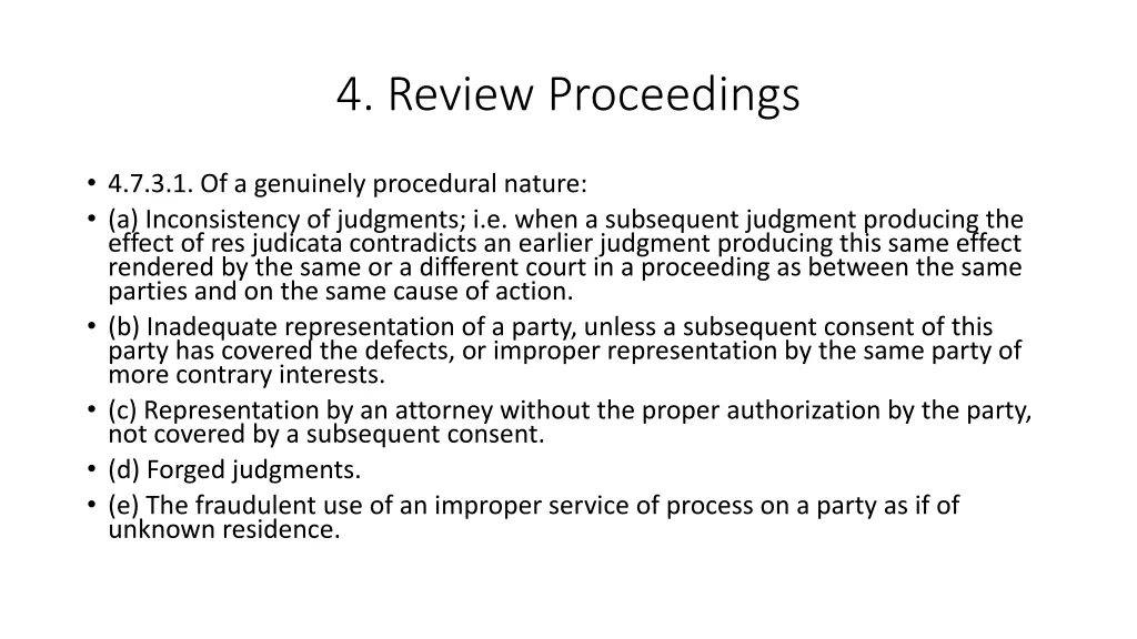 4 review proceedings 4