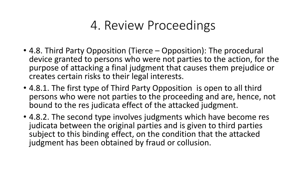 4 review proceedings 6