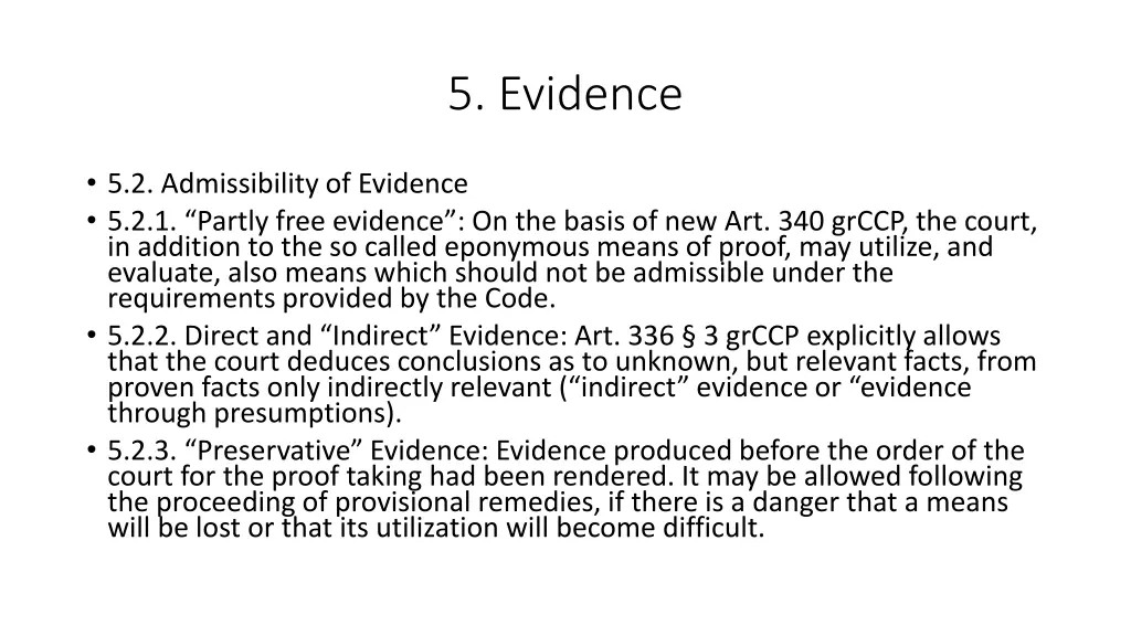 5 evidence 3