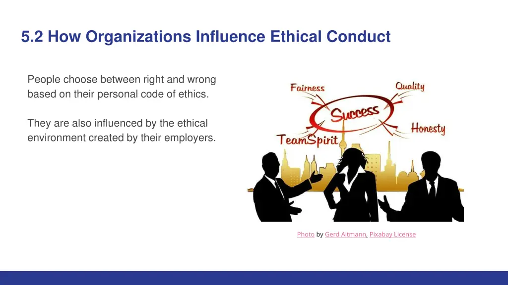 5 2 how organizations influence ethical conduct
