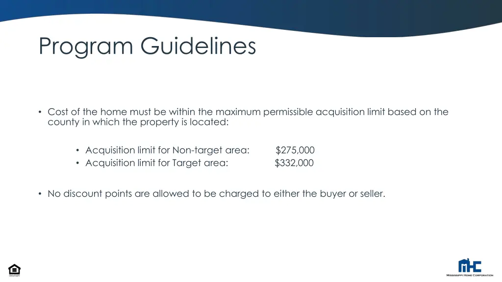 program guidelines