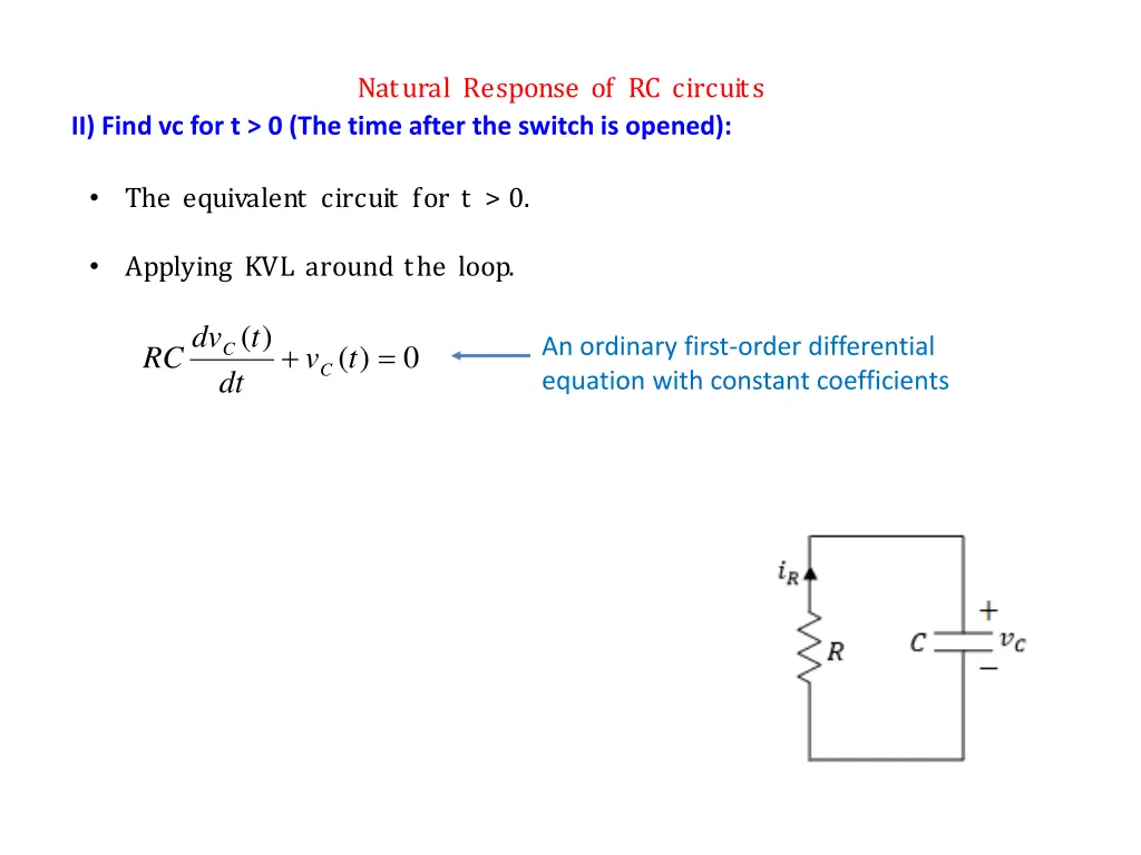 natural response of rc circuits 3