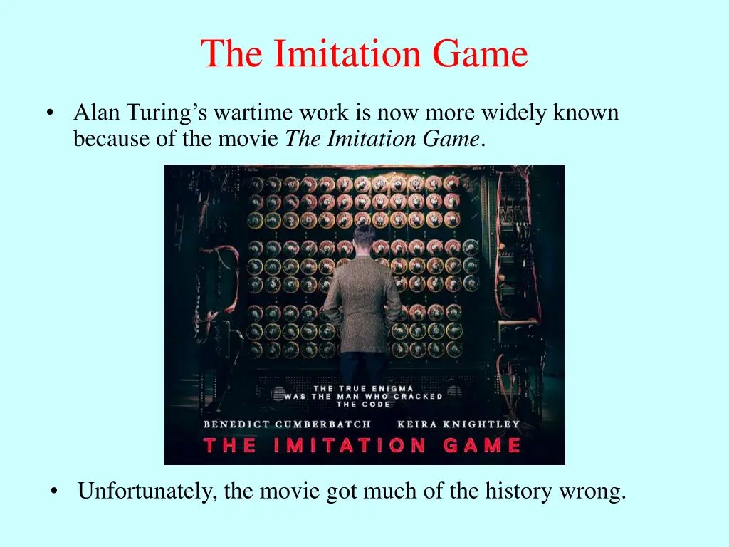 the imitation game
