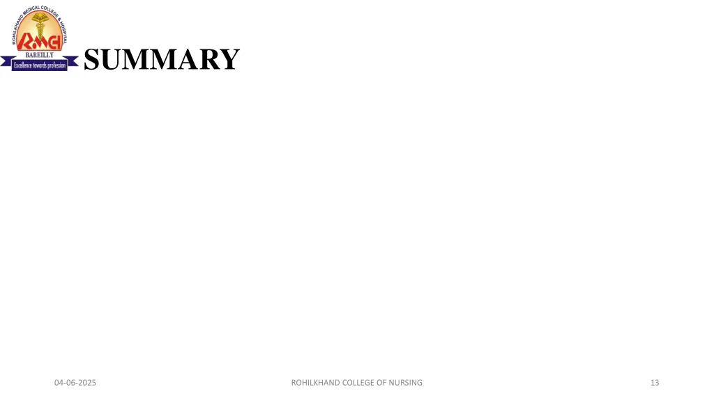 summary