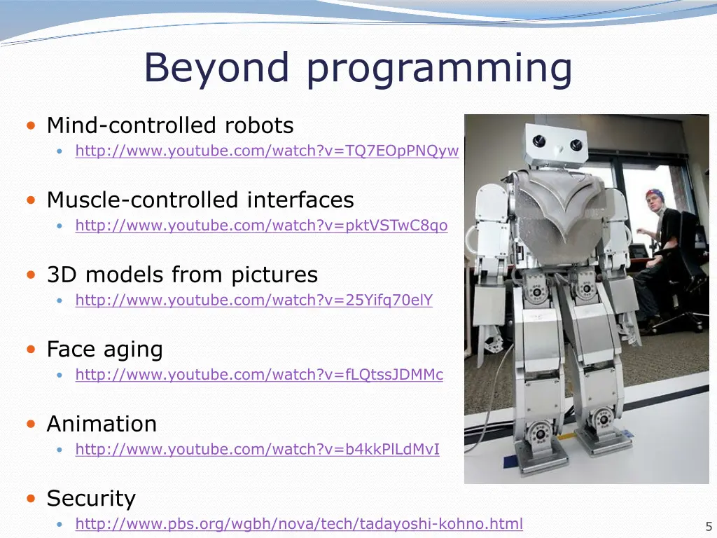 beyond programming