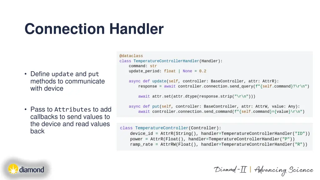 connection handler