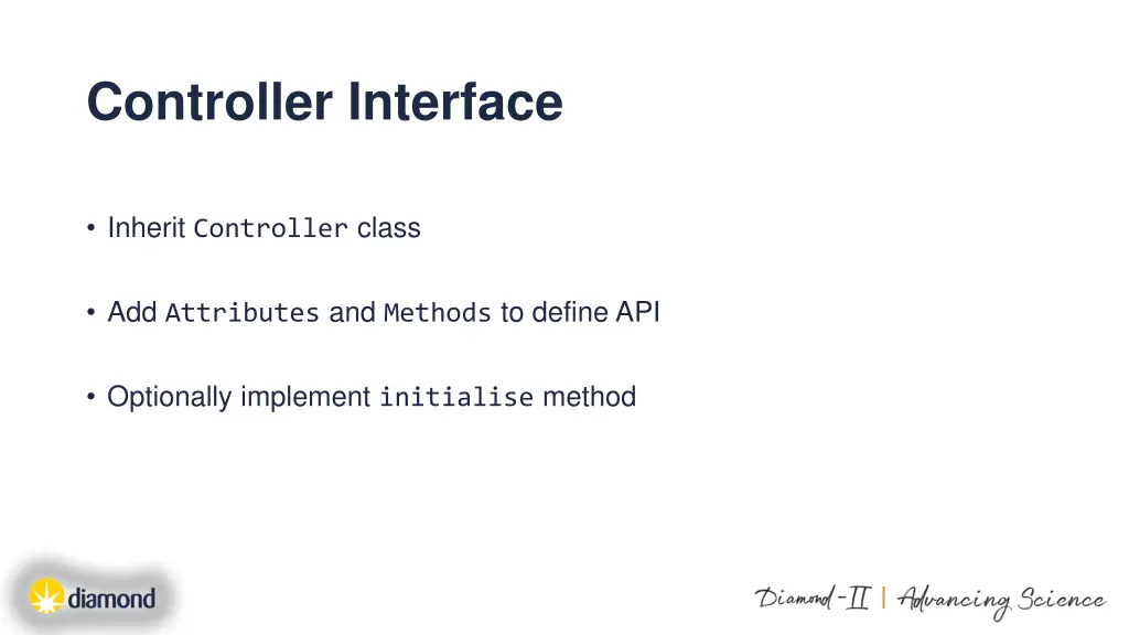 controller interface