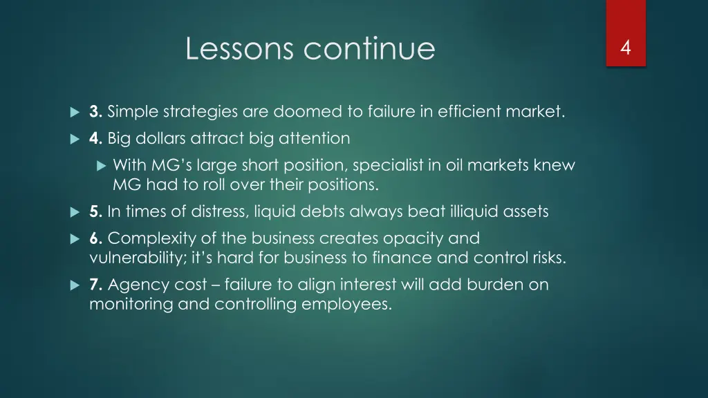 lessons continue