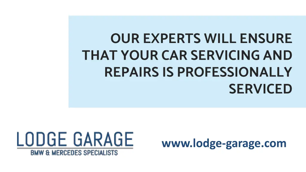 our experts will ensure that your car servicing