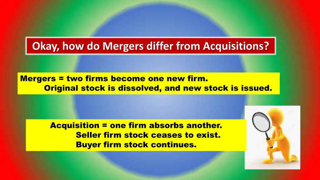 okay how do mergers differ from acquisitions