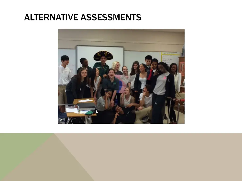 alternative assessments 6