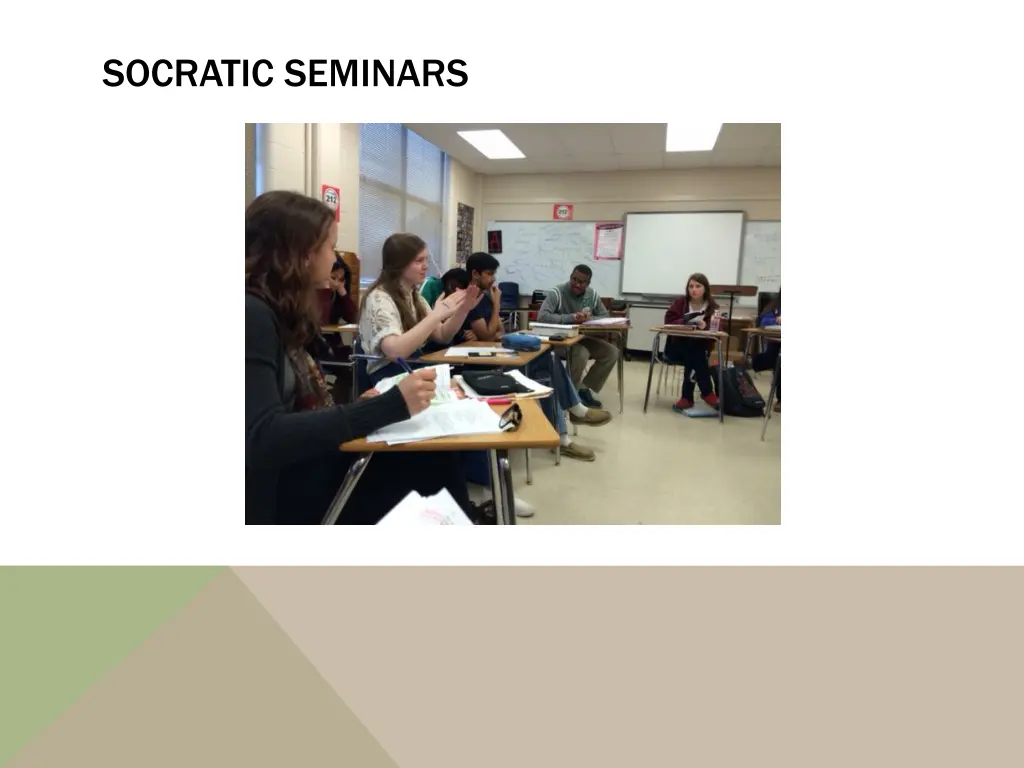 socratic seminars