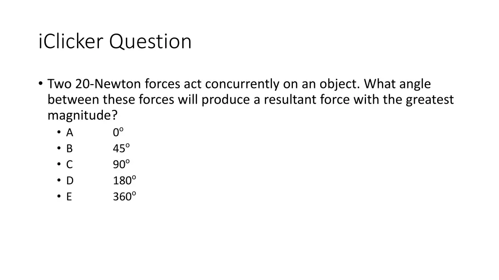 iclicker question 5