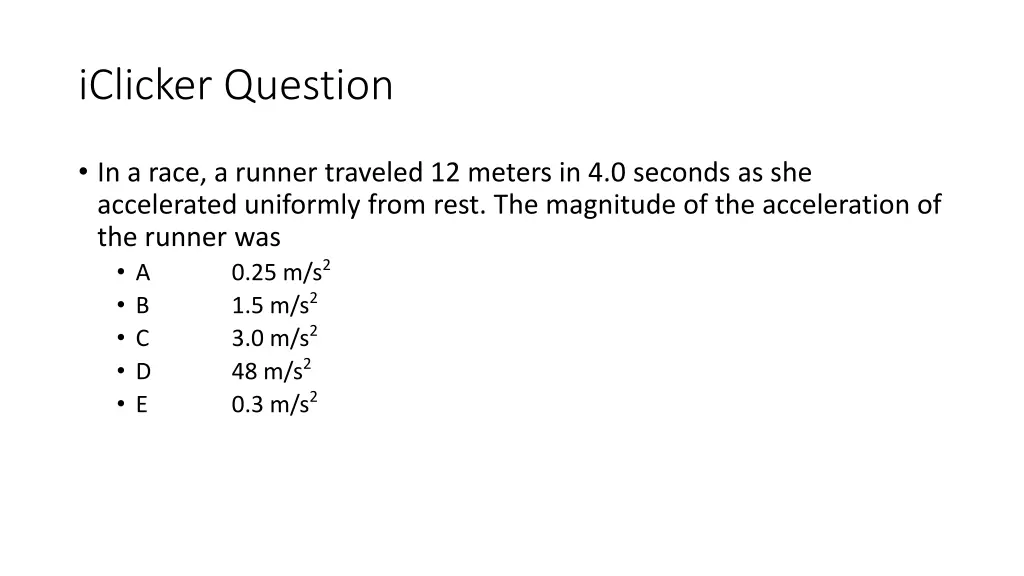 iclicker question 9