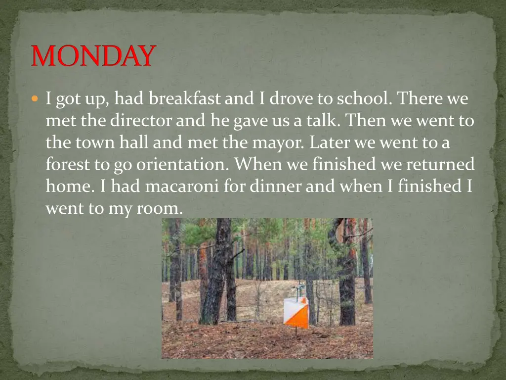 monday