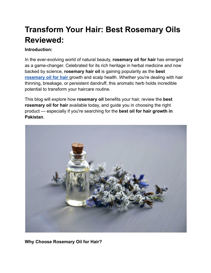 transform your hair best rosemary oils reviewed
